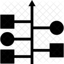 Algorithmus Dateninfrastruktur Flussdiagramm Symbol