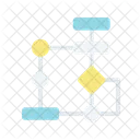 Algoritmo Diagrama De Flujo Plan De Proyecto Icono