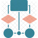 Fluxograma Diagrama De Fluxo Diagrama Ícone