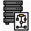 Algoritmo Del Servidor Algoritmo Diagrama De Flujo Icono