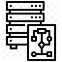 Algoritmo Del Servidor Algoritmo Diagrama De Flujo Icono