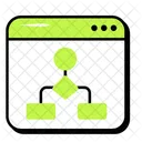 Algoritmo da web  Ícone