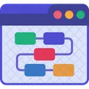 Algoritmo Web SEO Algoritmo Ícone