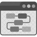 Algoritmo Web SEO Algoritmo Ícone