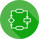Diseno Algoritmos Diagrama De Flujo Icono