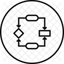 Diseno Algoritmos Diagrama De Flujo Icono