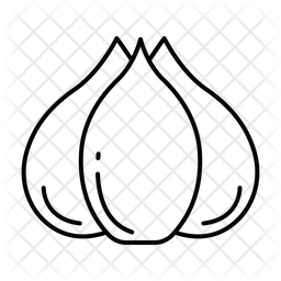Dente de alho  Ícone