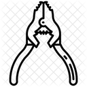 Alicates de cadena  Icono