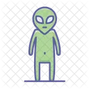 Alien Extraterrestrial Space Icon