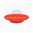 Alien Space Spaceship Icon