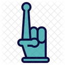 Alien Finger Point Icon