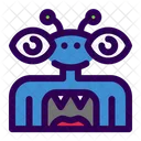 Alien Space Monster Icon