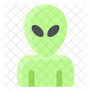 Alien Halloween Space Icon