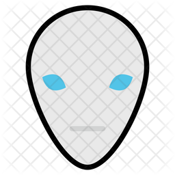 Alien Icon Of Colored Outline Style Available In Svg Png Eps Ai Icon Fonts