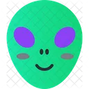 Alien Smiley Avatar Icon