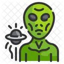 Alien Extraterrestrial Universe Icon