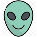 Alien Halloween Scary Icon