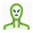 Alien Ufo Humanoid Icon