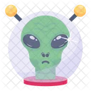 Extraterrestrial Alien Foreigner Icon
