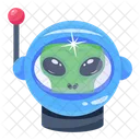 Extraterrestrial Alien Foreigner Icon