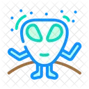 Alien Monster Funny Icon