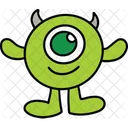 Smiling Monster Monster Party Monster Inc Icon