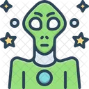 Alien Extraterrestrial Stranger Icon