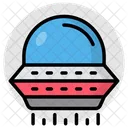 Space Saucer Alien Spaceship Flying Saucer Icon