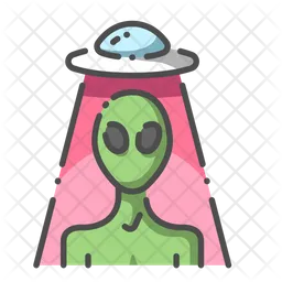 Alien And Ufo  Icon