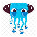 Alien Stickers Space Beings Space Creature Icon