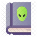 Alien Book Space Book Astronomy Book Icon