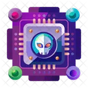 Alien chip  Icon