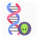 Alien Dna Alien Gene Dna Icon