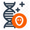 Alien Dna Genetics Mutation Icon