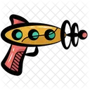 Alien Gun Blaster Laser Gun Icon
