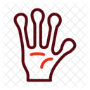Fremde Hand Fremd Hand Symbol