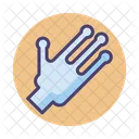Malien Hand Alien Hand Hand Icon