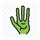 Alien Hand Hand Four Icon