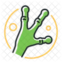 Alien Hand Space Extraterrestrial Icon