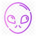 Alien Creature Face Icon