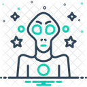 Alien Extraterrestrial Stranger Icon