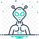 Alien Nonresident Monster Icon