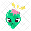 Alien Stickers Space Beings Space Creature Icon