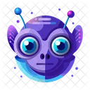 Alien Extraterrestrial Foreigner Icon