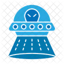Ufo Spaceship Space Icon
