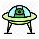 Ufo Spaceship Space Icon