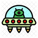Ufo Spaceship Space Icon