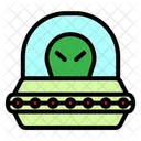 Ufo Spaceship Space Icon