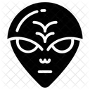 Alien Extraterrestrial Space Person Icon