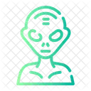 Alien Extraterrestrial Character Icon